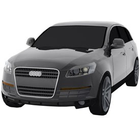 Audi Q7 3D Object | FREE Artlantis Objects Download
